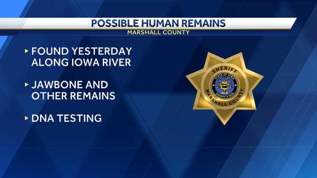 Human remains believed to have been discovered along Iowa River - Vimarsana News