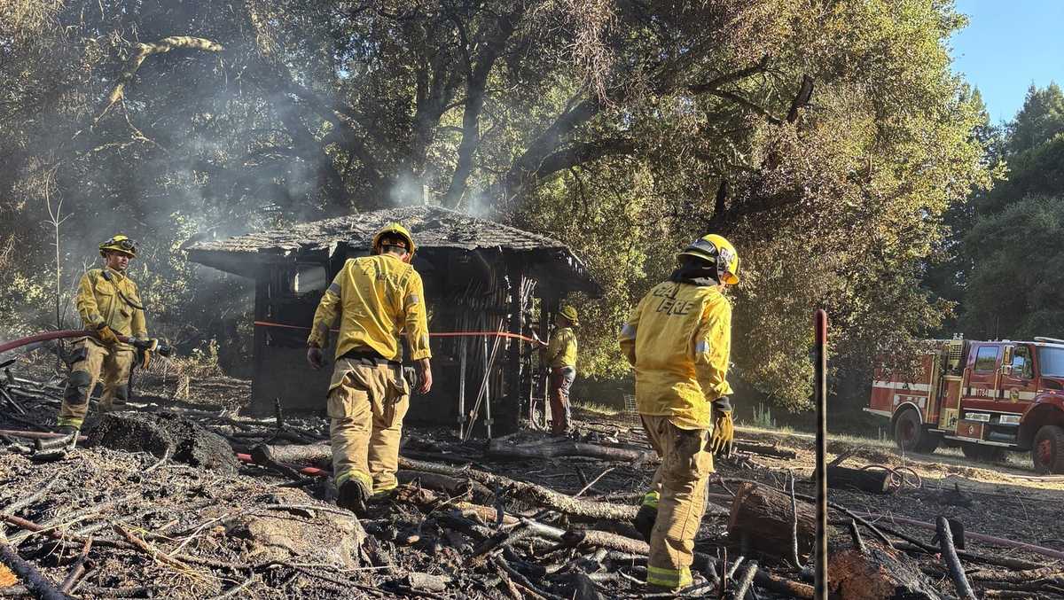 Deputies arrest man after California fires; arson suspected