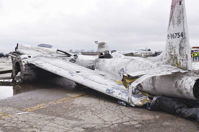 PHOTOS: Wright-Patterson Air Force Base suffers damage from suspected ...