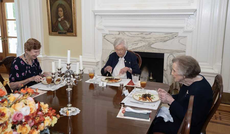 Governor Kay Ivey hosts MasterChef Junior Bryson McGlynn to the Executive Mansion for a three-course lunch Governor Kay Ivey hosts MasterChef Junior Bryson McGlynn to the Executive Mansion for a three-course lunch