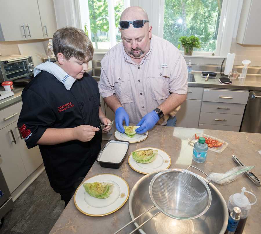 Governor Kay Ivey hosts MasterChef Junior Bryson McGlynn to the Executive Mansion for a three-course lunch Governor Kay Ivey hosts MasterChef Junior Bryson McGlynn to the Executive Mansion for a three-course lunch