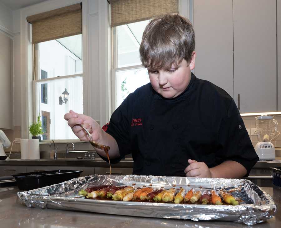 Governor Kay Ivey hosts MasterChef Junior Bryson McGlynn to the Executive Mansion for a three-course lunch Governor Kay Ivey hosts MasterChef Junior Bryson McGlynn to the Executive Mansion for a three-course lunch