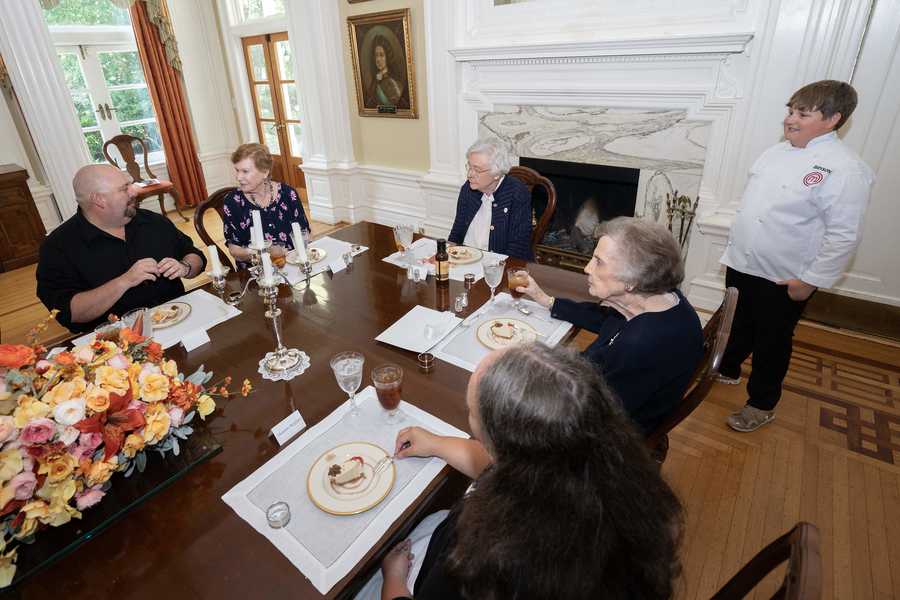 Governor Kay Ivey hosts MasterChef Junior Bryson McGlynn to the Executive Mansion for a three-course lunch Governor Kay Ivey hosts MasterChef Junior Bryson McGlynn to the Executive Mansion for a three-course lunch