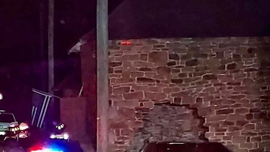 Driver flees after plowing through historic 200-year-old ice house in ...