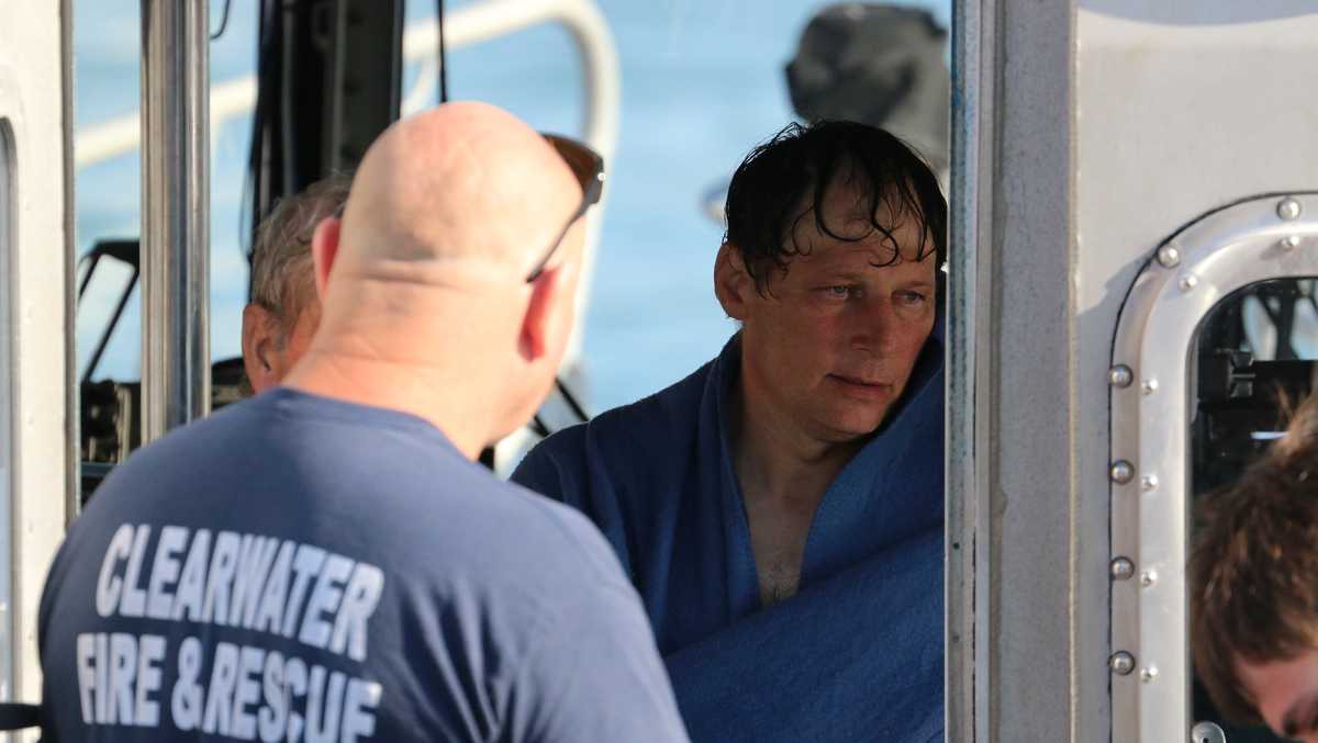 Missing Florida boaters found after 20 hours in the Gulf