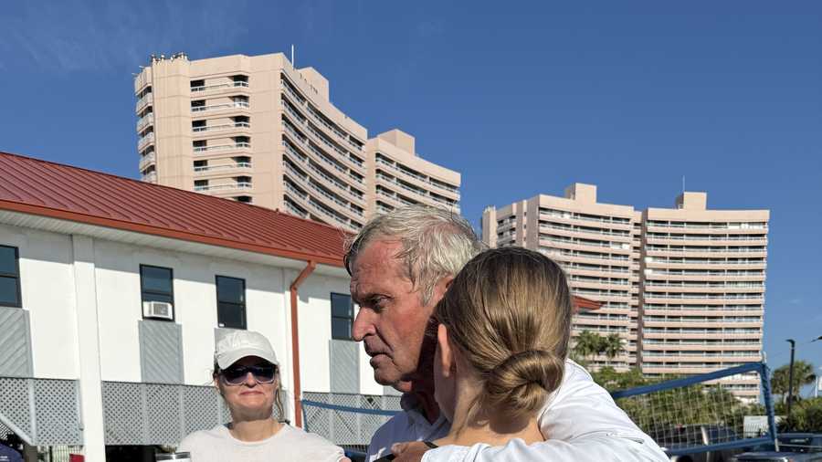 Four fishermen from Mulberry, Florida, were rescued by the U.S. Coast Guard after their boat overturned 26 miles offshore. Dennis Woods, 70; Clarence Woods, 90; Cris Harding Sr., 42; and Cris Harding Jr., 18