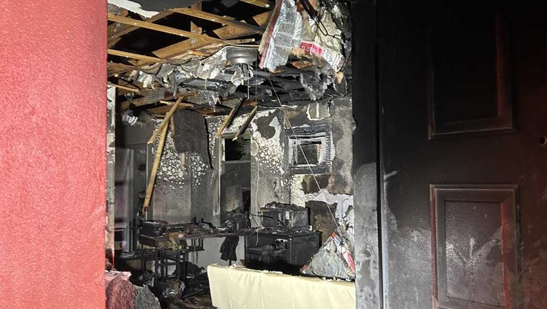 Woman escaped through window during Naples structure fire - WBBH