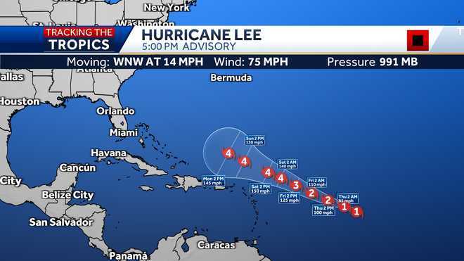 Hurricane Lee: Potential impacts for South Carolina, Georgia