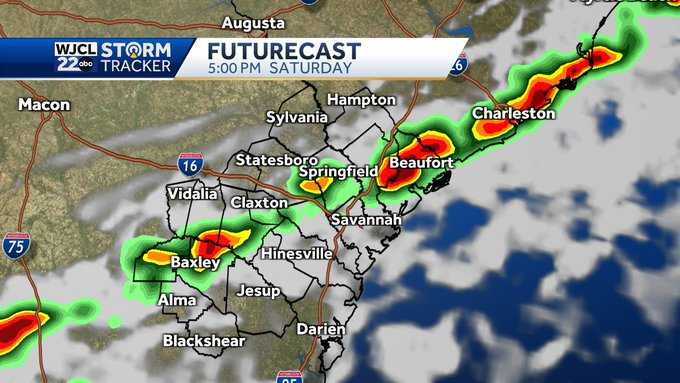 Impact Weather Day Saturday...gusty winds, severe storms possible - WJCL