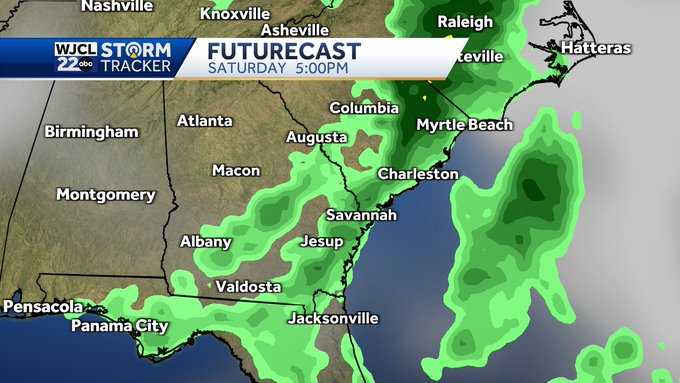 Savannah: Tracking the next chance of rain - WJCL