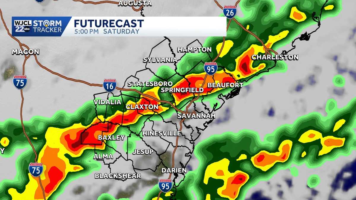 Impact Day Saturday: Tracking the potential for severe storms in Southeast Georgia, Lowcountry