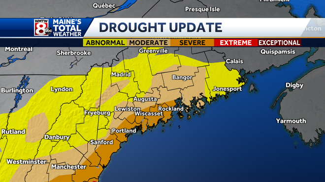 Maine should get some much needed rain starting Wednesday