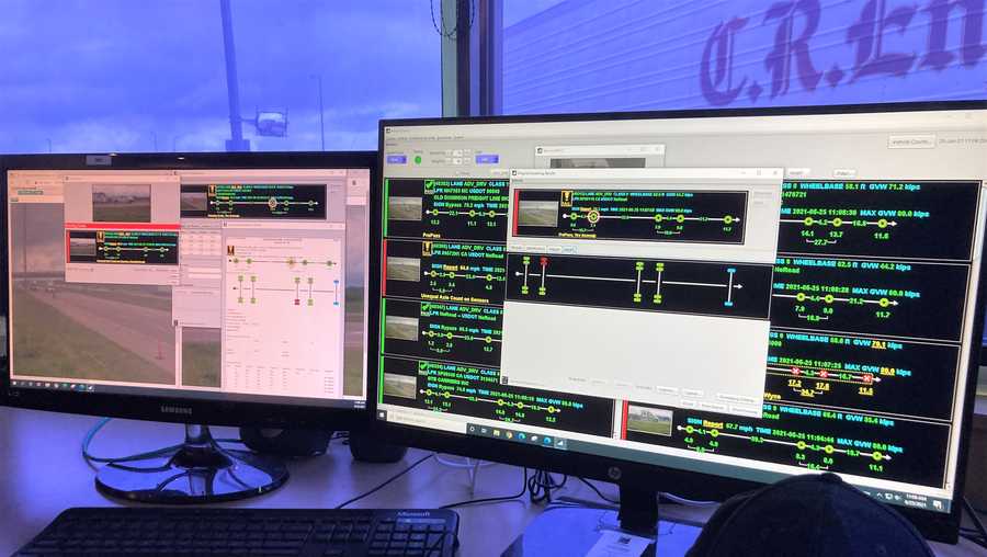 NSP New Weigh Station Technology detects safety issues, keeps