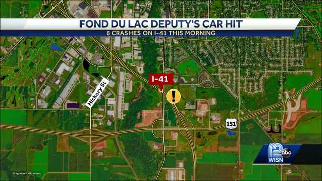 Six crashes happened Saturday on I-41 in Fond du Lac County - Vimarsana News