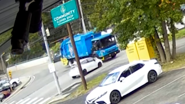 Pittsburgh garbage truck crash at Route 88 and McNeilly Road