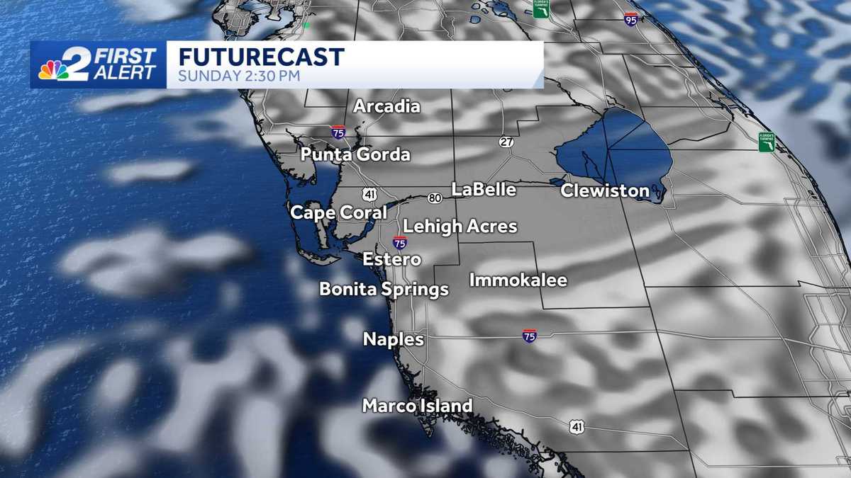 Forecast: Warm and mainly dry Sunday