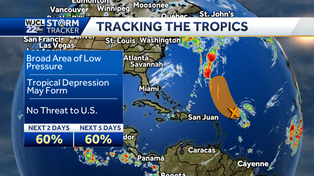 Tracking The Tropics...system Being Monitored As The End Of Hurricane ...