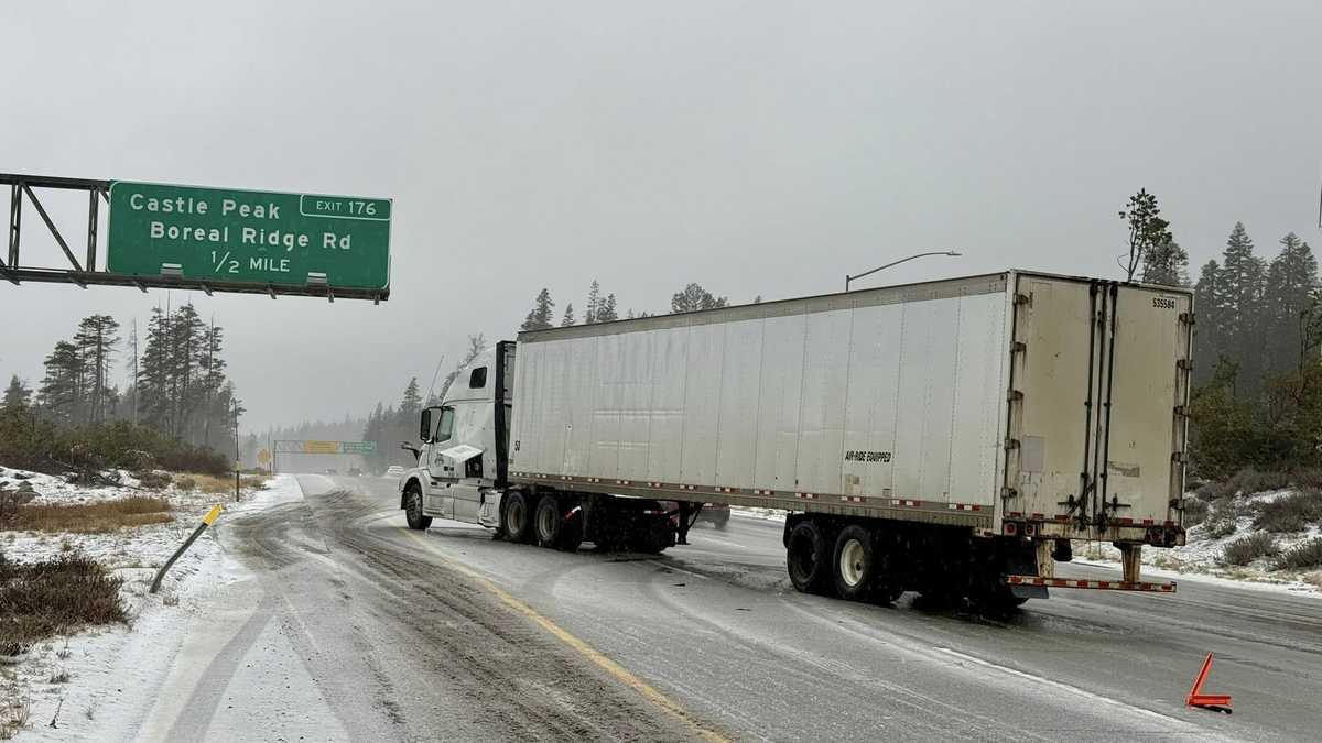 Sierra travel updates: Chain controls lifted for portion of I-80