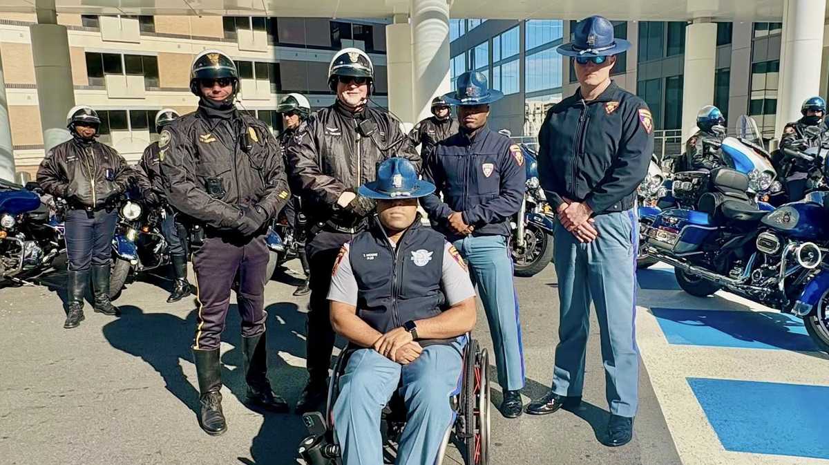 Mississippi trooper injured in motorcycle crash receives wheelchair-accessible truck