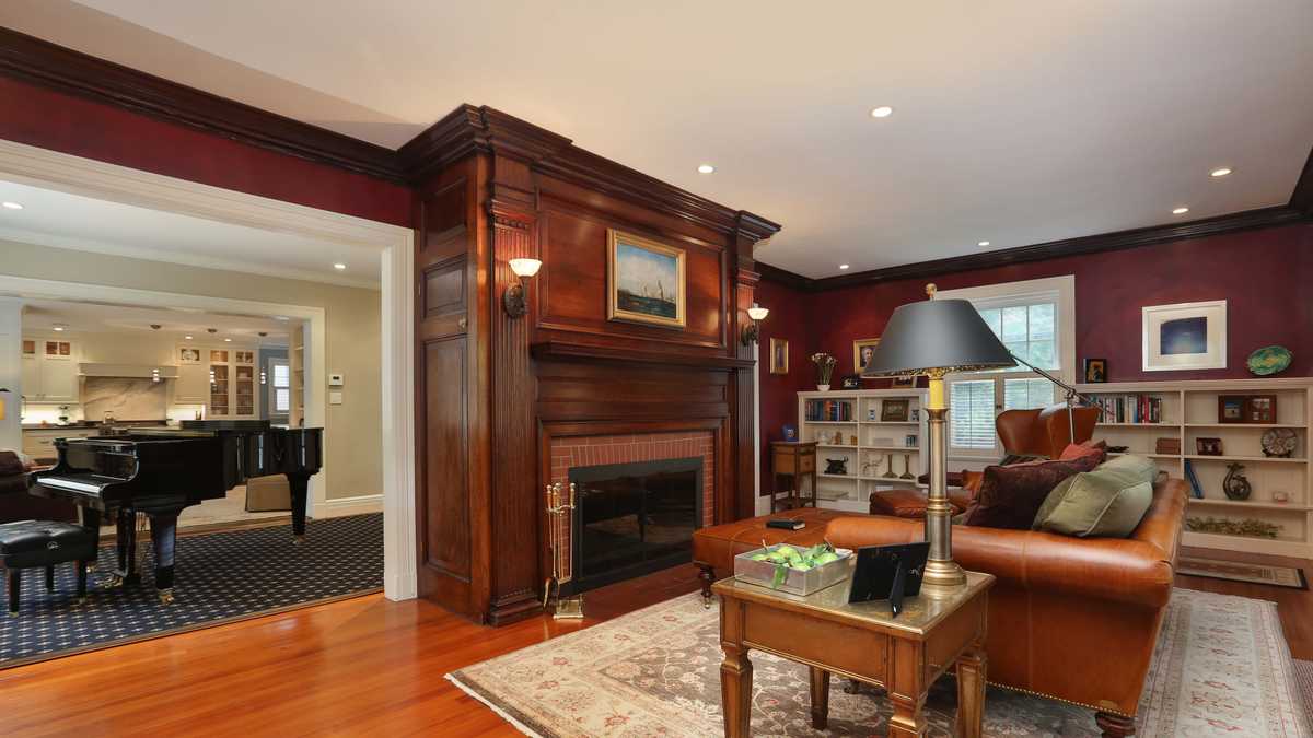 Gracious $2.29M colonial sits in most desirable neighborhood