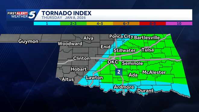 ene. 8, 2026 índice de tornados