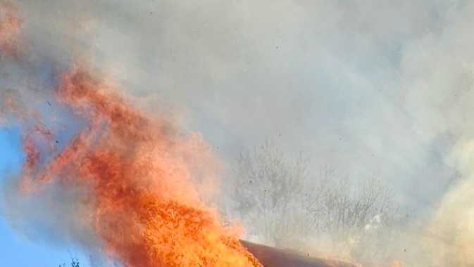 Firefighters from three cities put out house fire on Noland Road in Shawnee