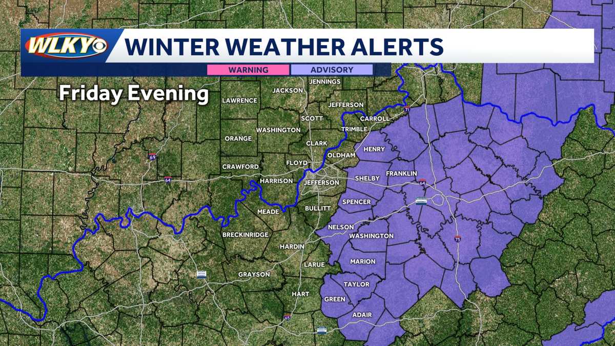 Wet snow and rain diminishing through the night
