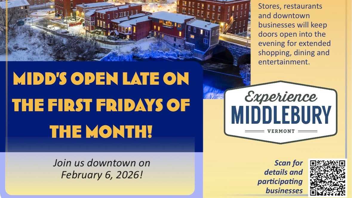 Middlebury First Friday initiative builds community connections