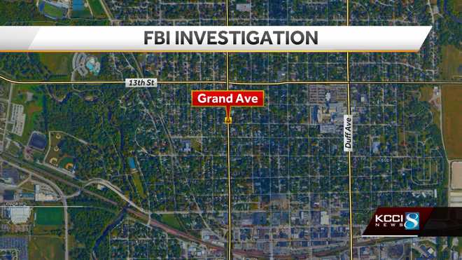 FBI agents conduct hourslong investigation at Ames home