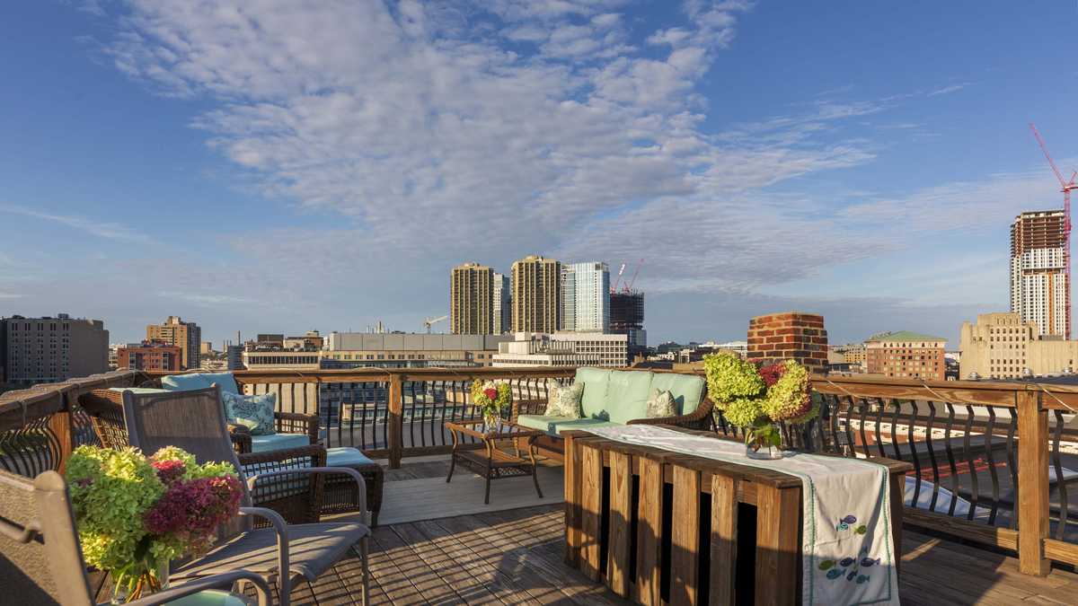 1.57M condo offers 360 degree unobstructed views of Boston