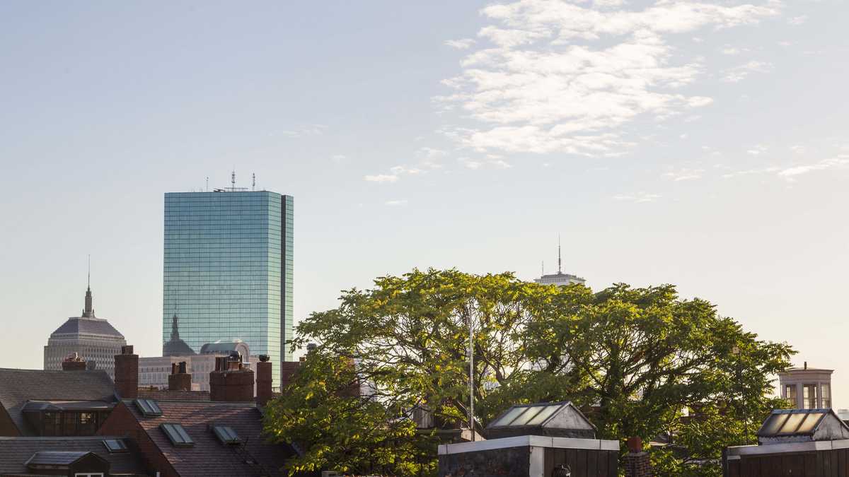 1.57M condo offers 360 degree unobstructed views of Boston