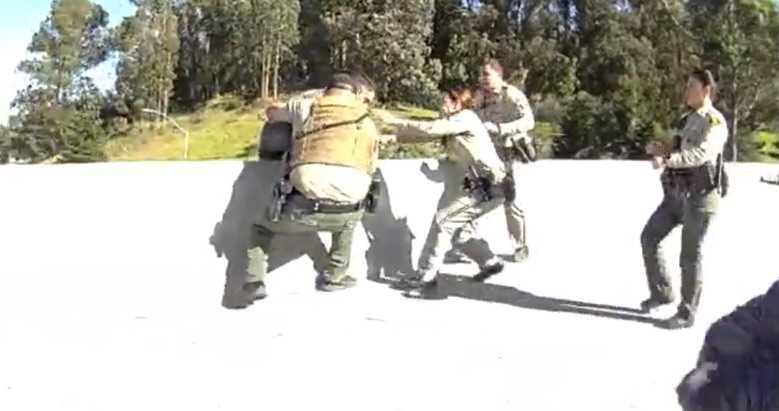 Deputies, CHP pull person to safety from Prunedale overpass during mental health crisis