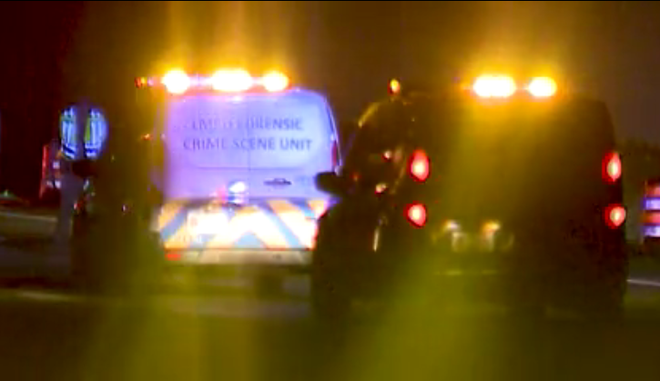 1 killed, 4 injured in shooting and crash on I-64