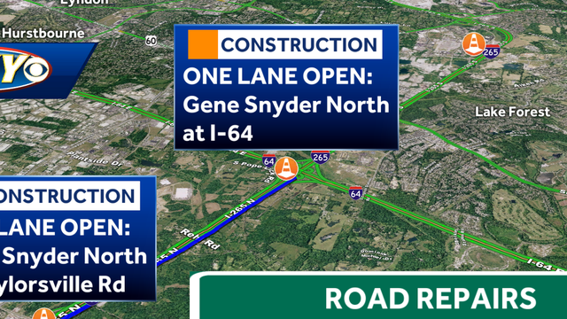 Gene Snyder traffic: Lane closed on Monday - Vimarsana News