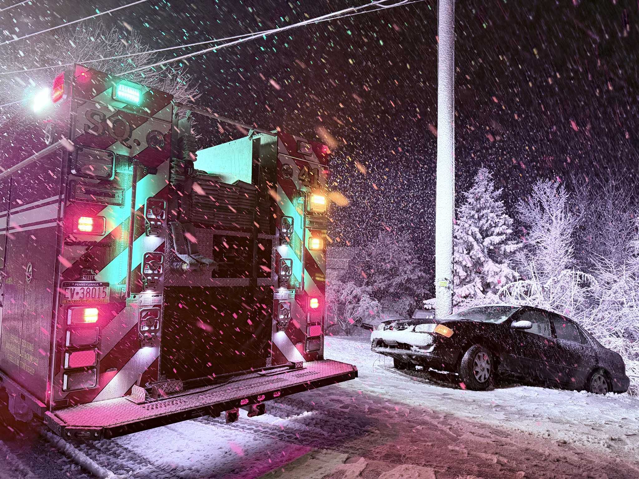 Primemantes Insect Two injured in snowy pickup truck crash in York County, Pa. - WGAL