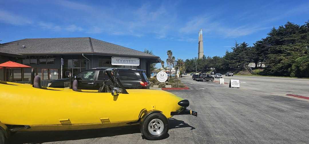 Banana car spotted in Monterey County: Here’s why it’s here — and how to get a ride