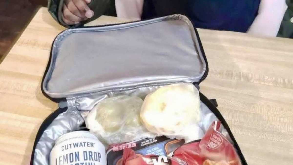 Georgia parents warned to double-check lunch boxes after martini found in student bag