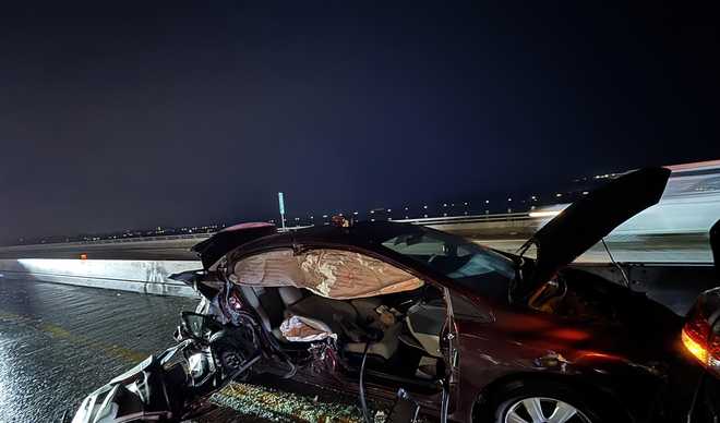 car involved in route 30 crash