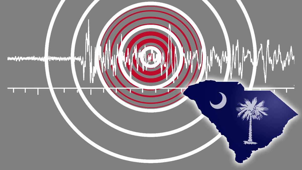 South Carolina: An earthquake of magnitude 2.4 was reported