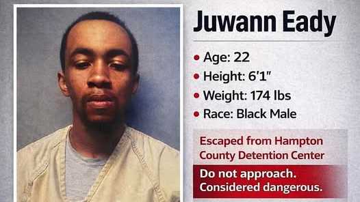 Hampton County deputies search for escaped inmate - WJCL