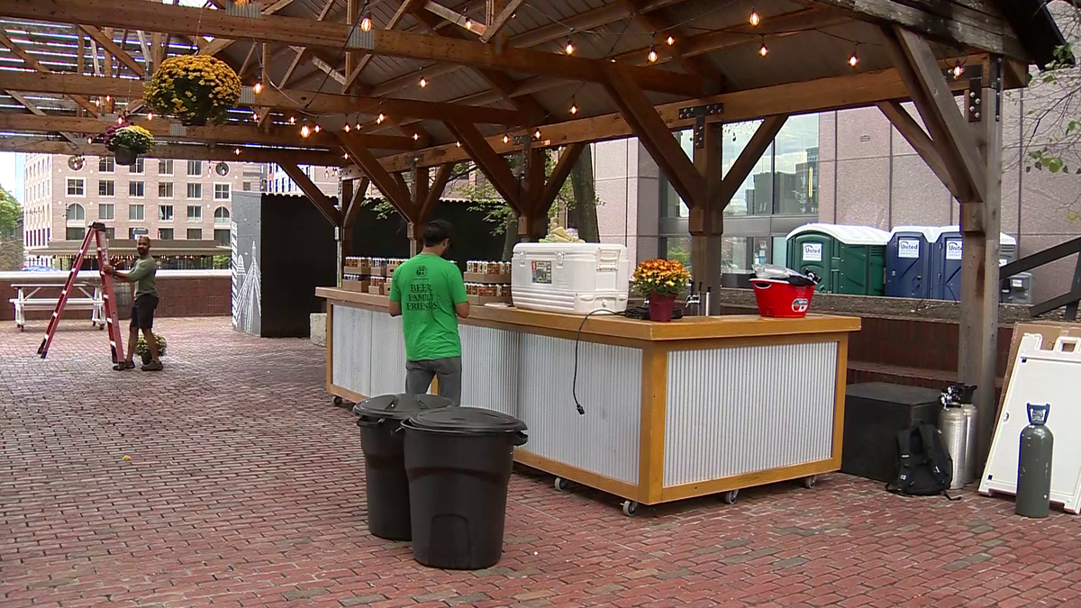 Beer garden returning to Boston City Hall Plaza for fall season