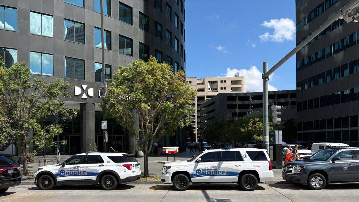 Person taken to hospital after medical emergency in lobby of NOPD headquarters