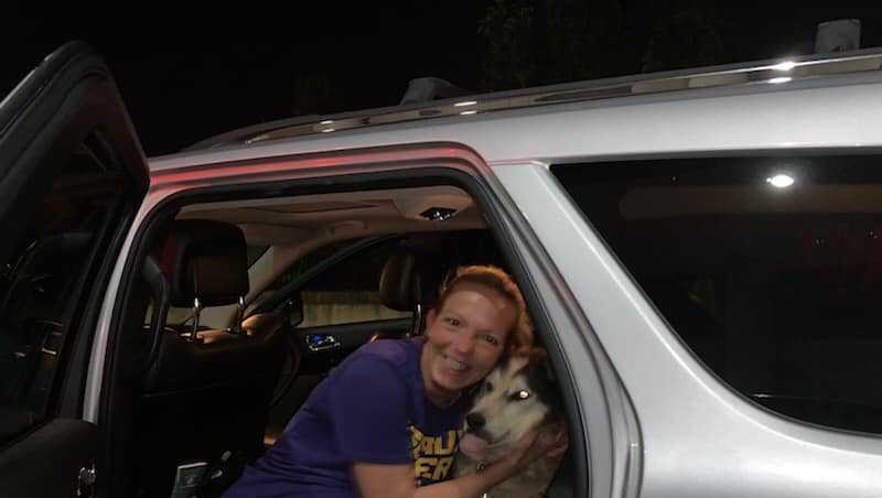 Woman reunited with her missing dog 8 years later