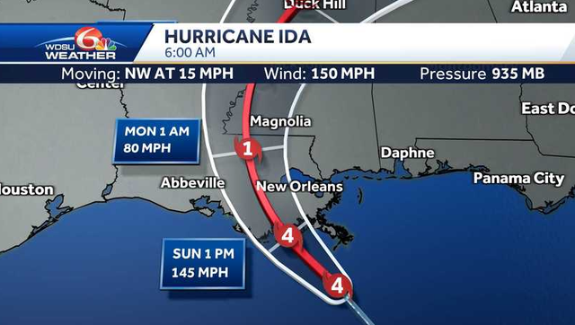Ida rapidly intensifies into a category four major hurricane - Vimarsana News