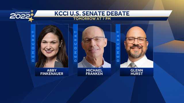 KCCI to host debate with Democratic candidates for U.S. Senate - Vimarsana News