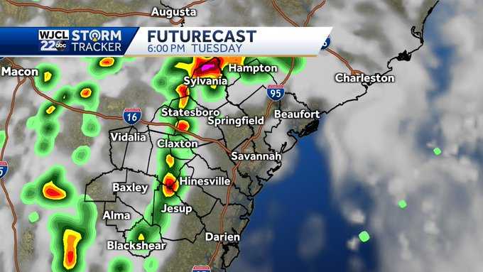 On and off rain chances linger - WJCL