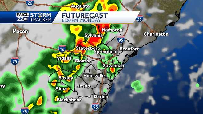 Savannah: Tracking severe weather outlook