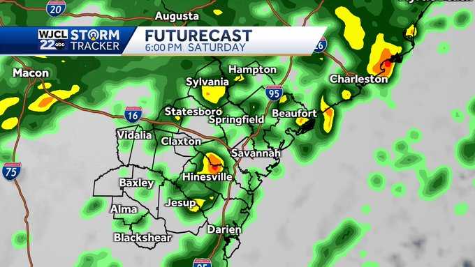 Savannah Easter weekend to include showers temperature drop