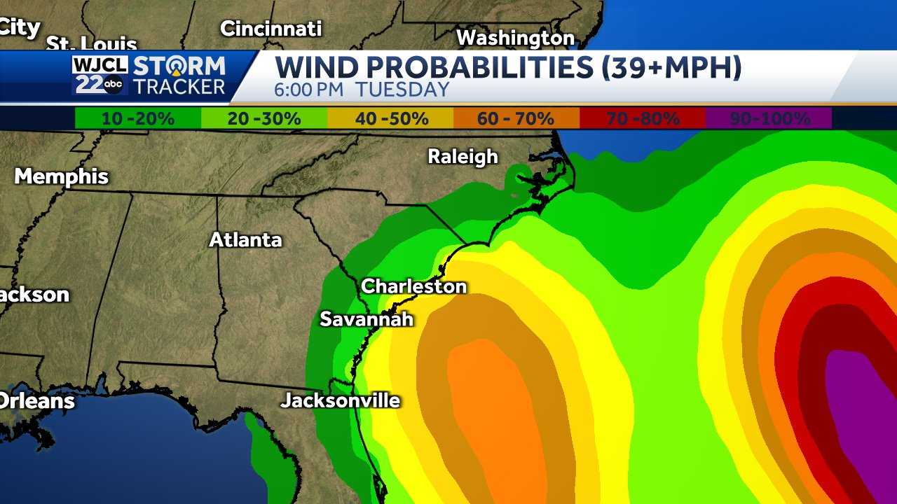 Savannah: Tracking the tropics & future Imelda - WJCL