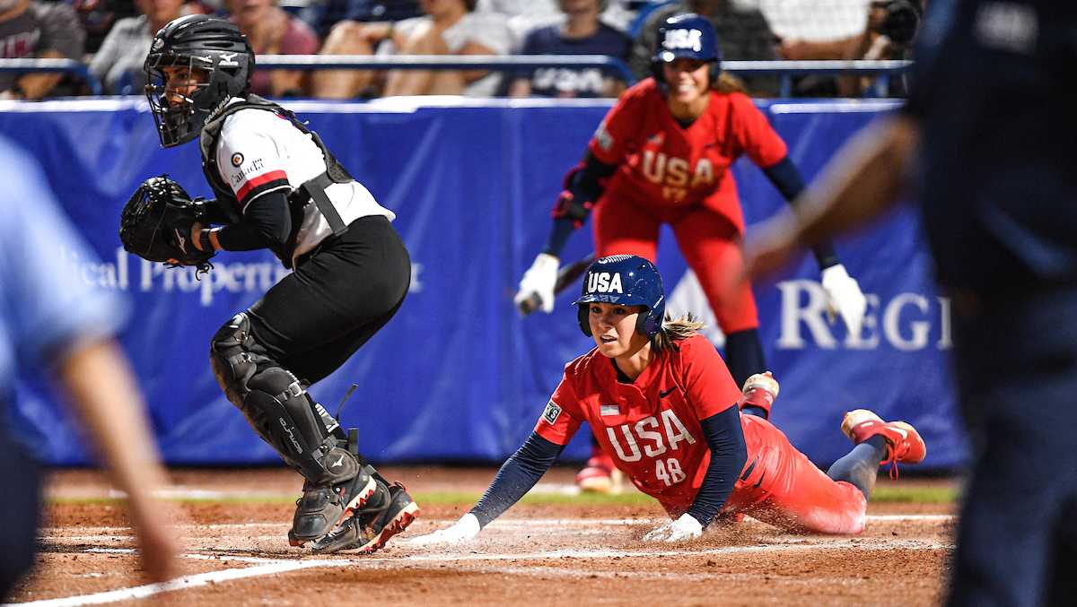 Central Alabama softball fans cheer on Team USA in The World Games